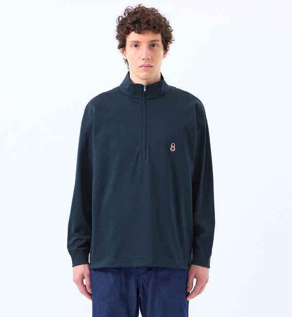 MACKINTOSH PHILOSOPHY「バッキンガムベア コンパクトスムース ハーフジッププルオーバー」|Tシャツ・カットソー|