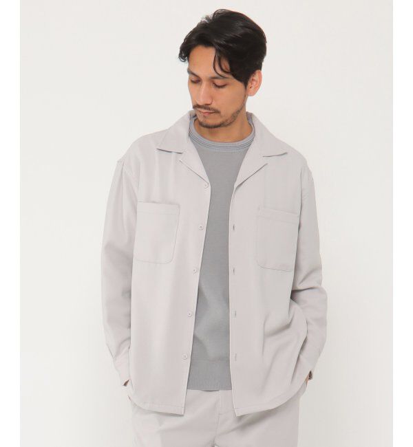 IKKA LOUNGE「イージーケアCPOシャツ」|シャツ・ブラウス|