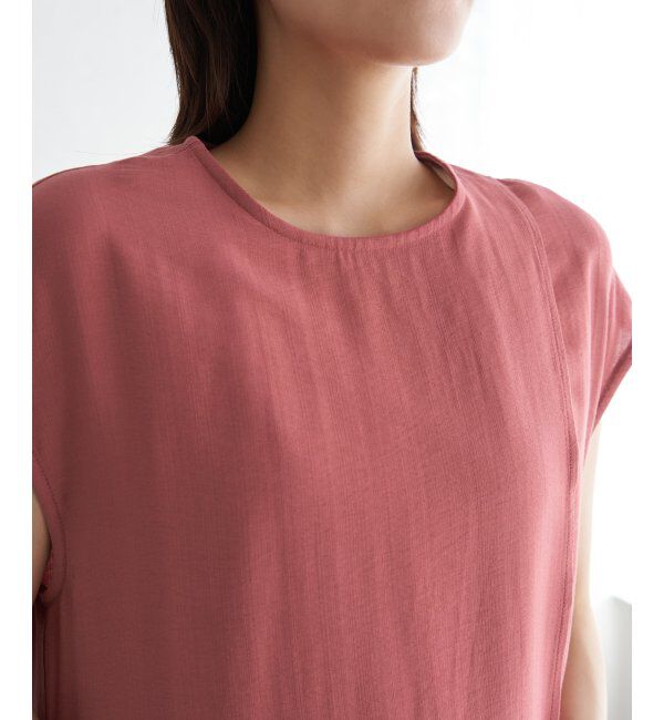 IKKA LOUNGE「【2点セット】冷感スラブワンピースセットアップ」|ワンピース|