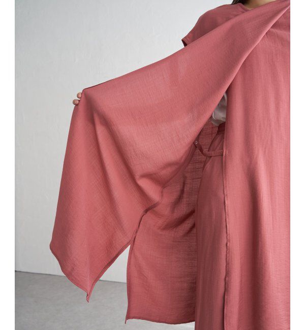 IKKA LOUNGE「【2点セット】冷感スラブワンピースセットアップ」|ワンピース|