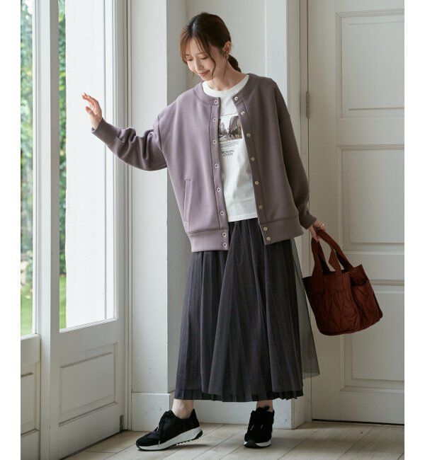 ikka「GOKU楽ダンボールカーディガン」|カーディガン|