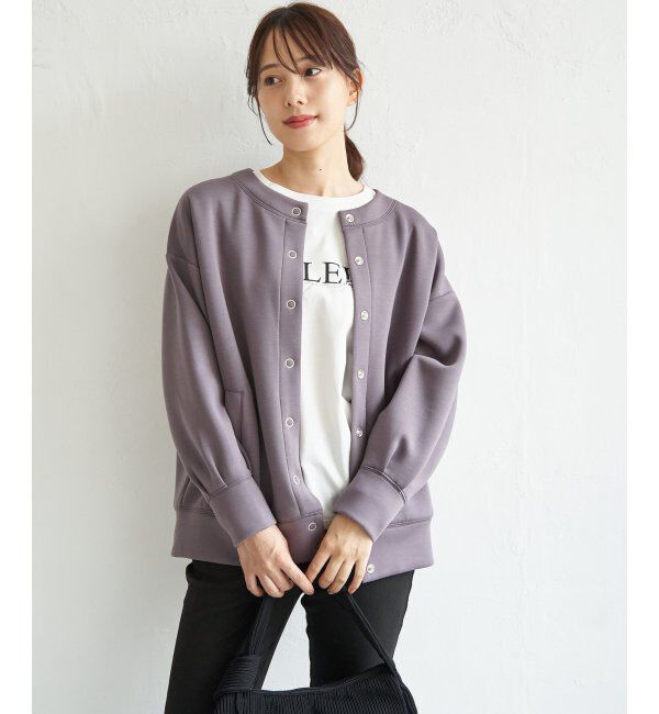 ikka「GOKU楽ダンボールカーディガン」|カーディガン|