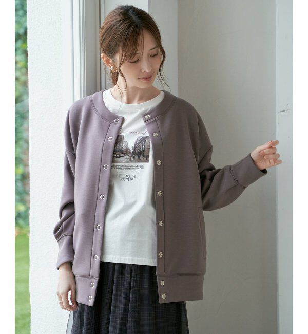 ikka「GOKU楽ダンボールカーディガン」|カーディガン|