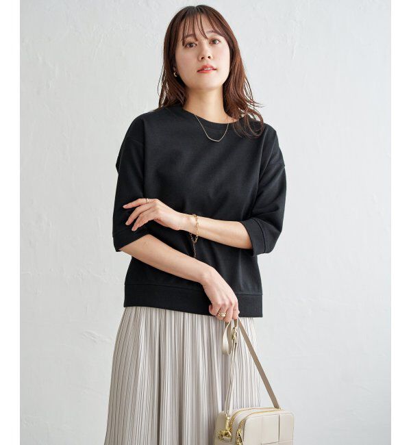 ikka「【2点セット】2WAYラメプルオーバー プリーツスカートセット」|ワンピース|