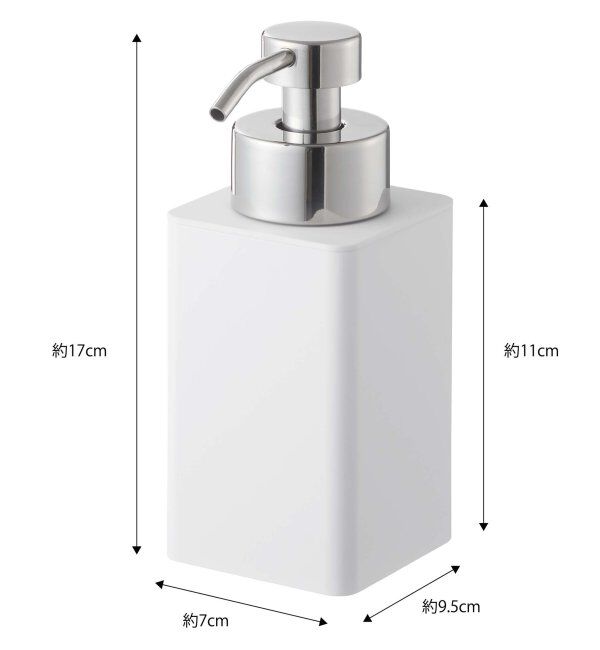 Lbc with Life「tower 詰め替え泡ディスペンサー」|トイレタリー・ランドリーグッズ|