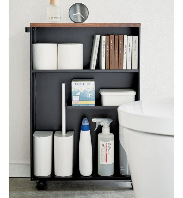 Lbc with Life「ハンドルツキスリムトイレラック　タワー」|トイレタリー・ランドリーグッズ|