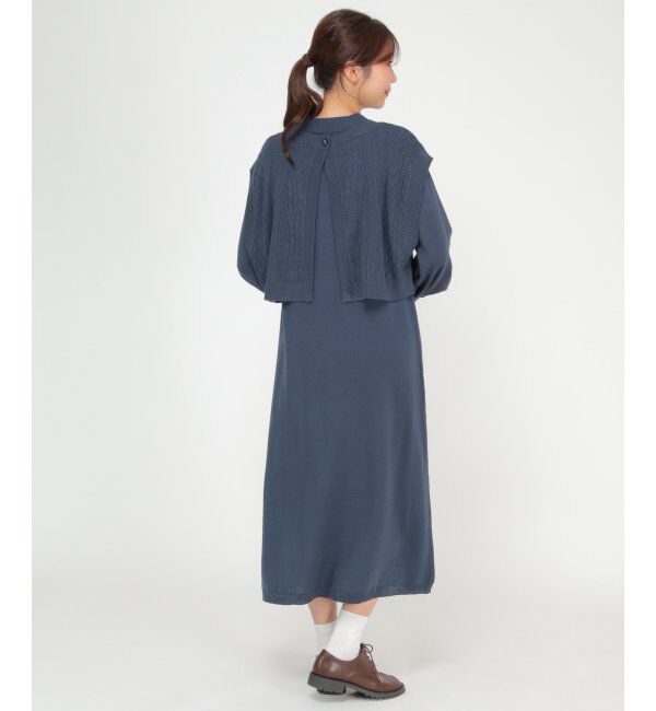 Lbc with Life「ニットベストワンピセット」|ワンピース|