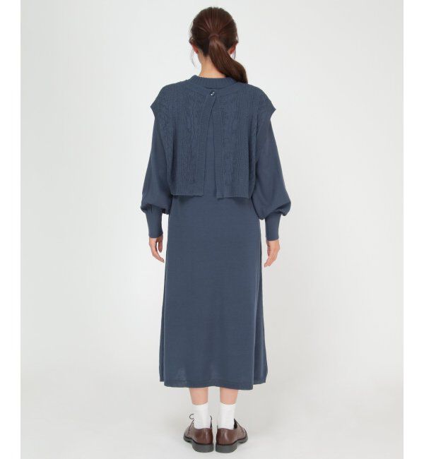 Lbc with Life「ニットベストワンピセット」|ワンピース|