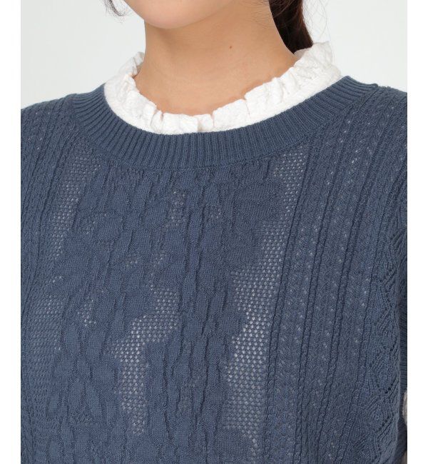 Lbc with Life「ニットベストワンピセット」|ワンピース|