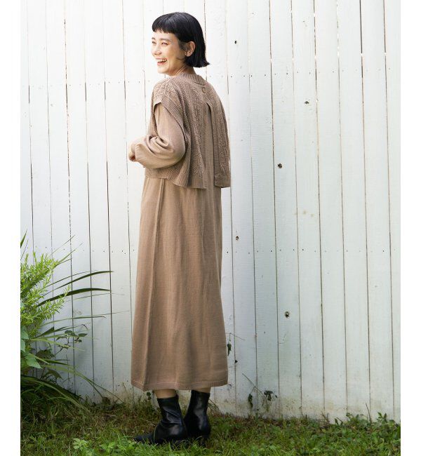 Lbc with Life「ニットベストワンピセット」|ワンピース|