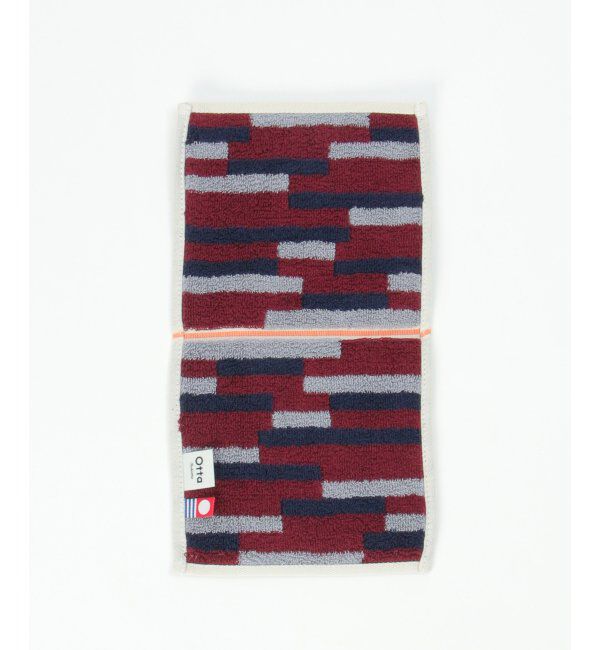 Lbc with Life「Otta オッタ シマキカ柄2つ折りハンカチ」|タオル|