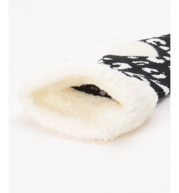 Lbc with Life「裏起毛ソックス レオパード」|その他|