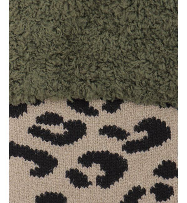 Lbc with Life「裏起毛ソックス レオパード」|その他|