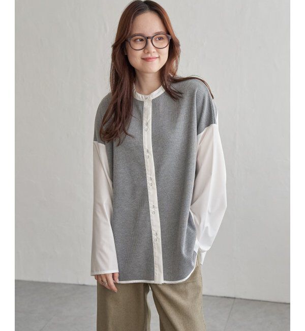 Lbc with Life「イソザイキリカエシャツ」|シャツ・ブラウス|