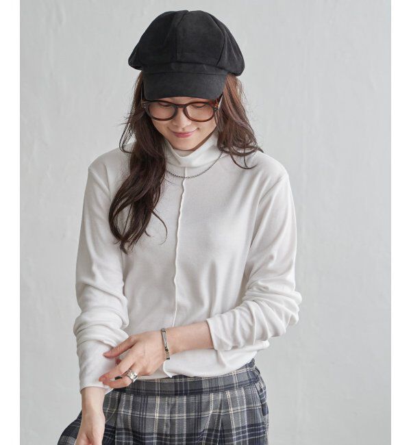 Lbc with Life「クシュスリーブクシュネックロンT」|Tシャツ・カットソー|