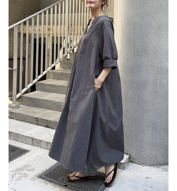 Lbc with Life「ナイロンスキッパーロングワンピ」|ワンピース|