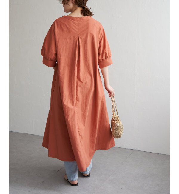 Lbc with Life「ナイロンスキッパーロングワンピ」|ワンピース|