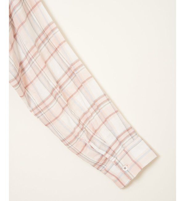 Lbc with Life「ダブルガーゼロゴ刺繍オーバーシャツ」|シャツ・ブラウス|