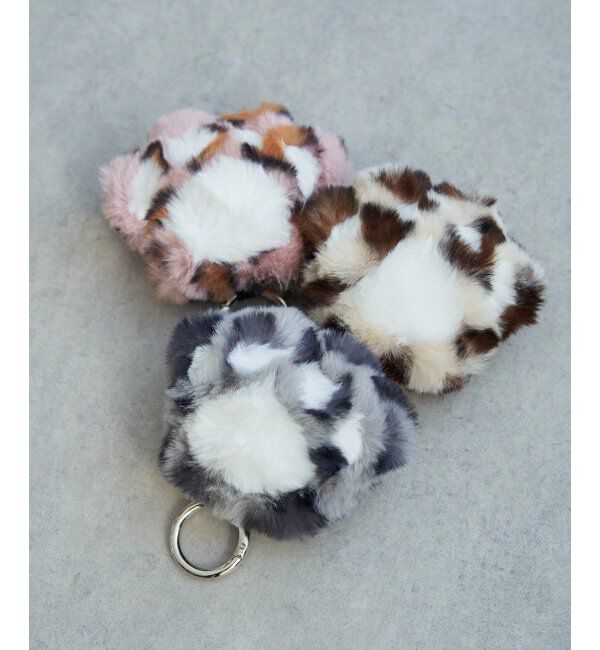 VENCE share style「レオパード肉球ファーチャーム」|その他|