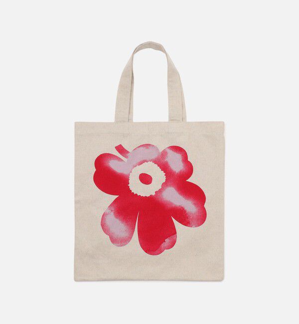 Marimekko「Vankka Akvarelli Unikko Placement トートバッグ」|トートバッグ|