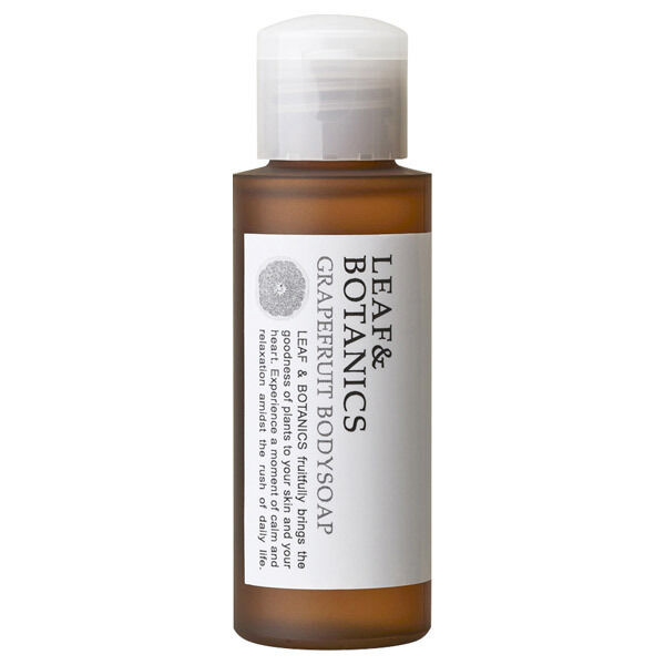  「LEAF＆BOTANICS （リーフアンドボタニクス） ボディソープ グレープフルーツ ミニサイズ ミニサイズ (50mL)」|ボディクレンジング|その他