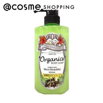  「ジュン・コスメティック オーガニック　グリーンティー　ボディソープ (600ml)」|ボディクレンジング|その他