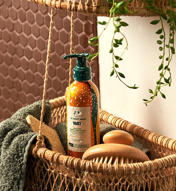 THE BODY SHOP「ウェルネス ヘア&ボディウォッシュ マンダリン&ベルガモット 200mL」|ボディクレンジング|