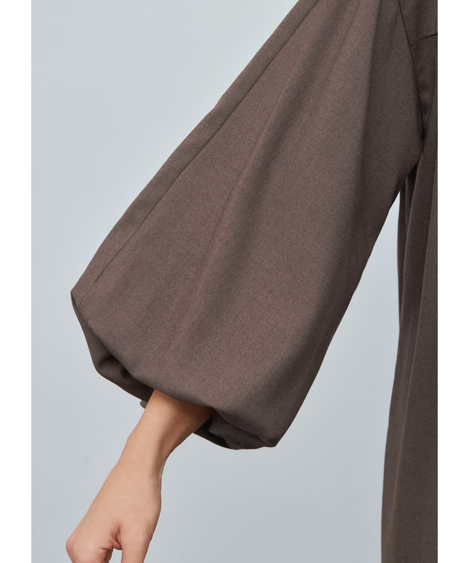 STYLE DELI「ボリューム袖バックレースアップワンピース」|ワンピース|