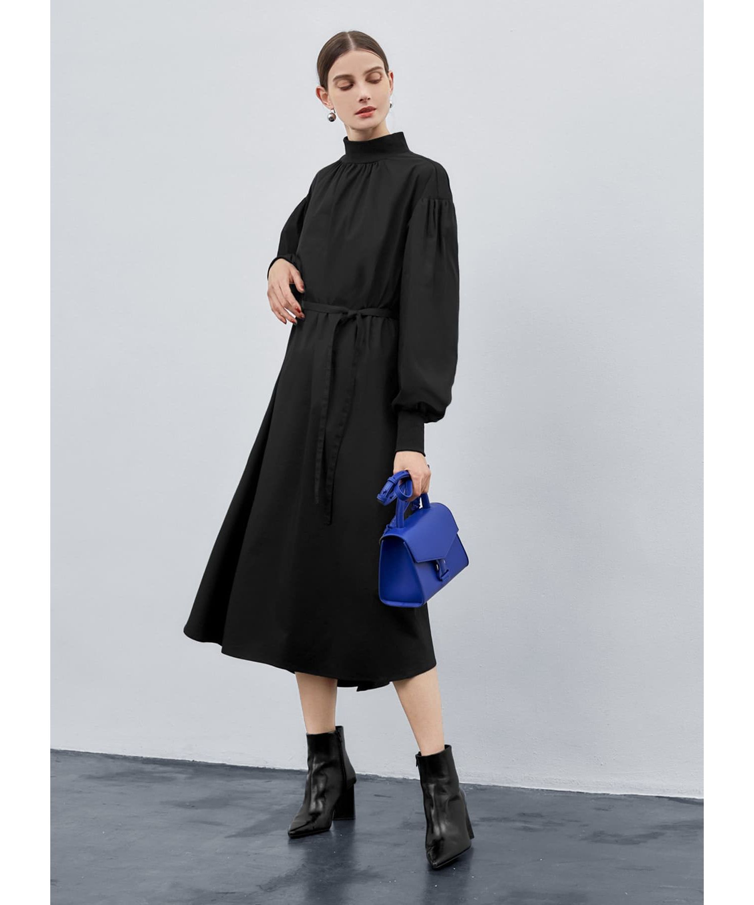 STYLE DELI「【LUXE】リブポイントロングワンピース」|ワンピース|