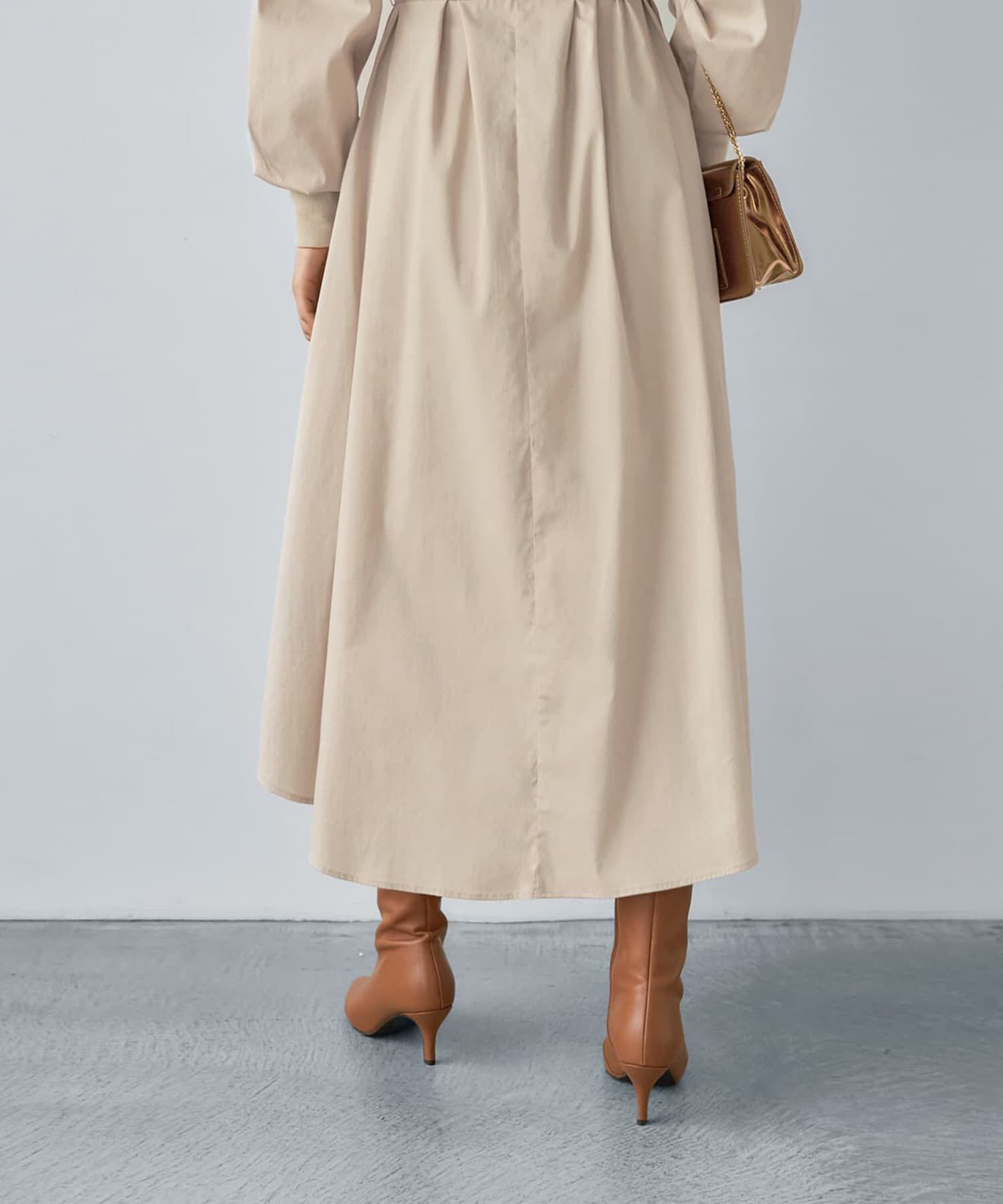 STYLE DELI「【LUXE】リブポイントロングワンピース」|ワンピース|