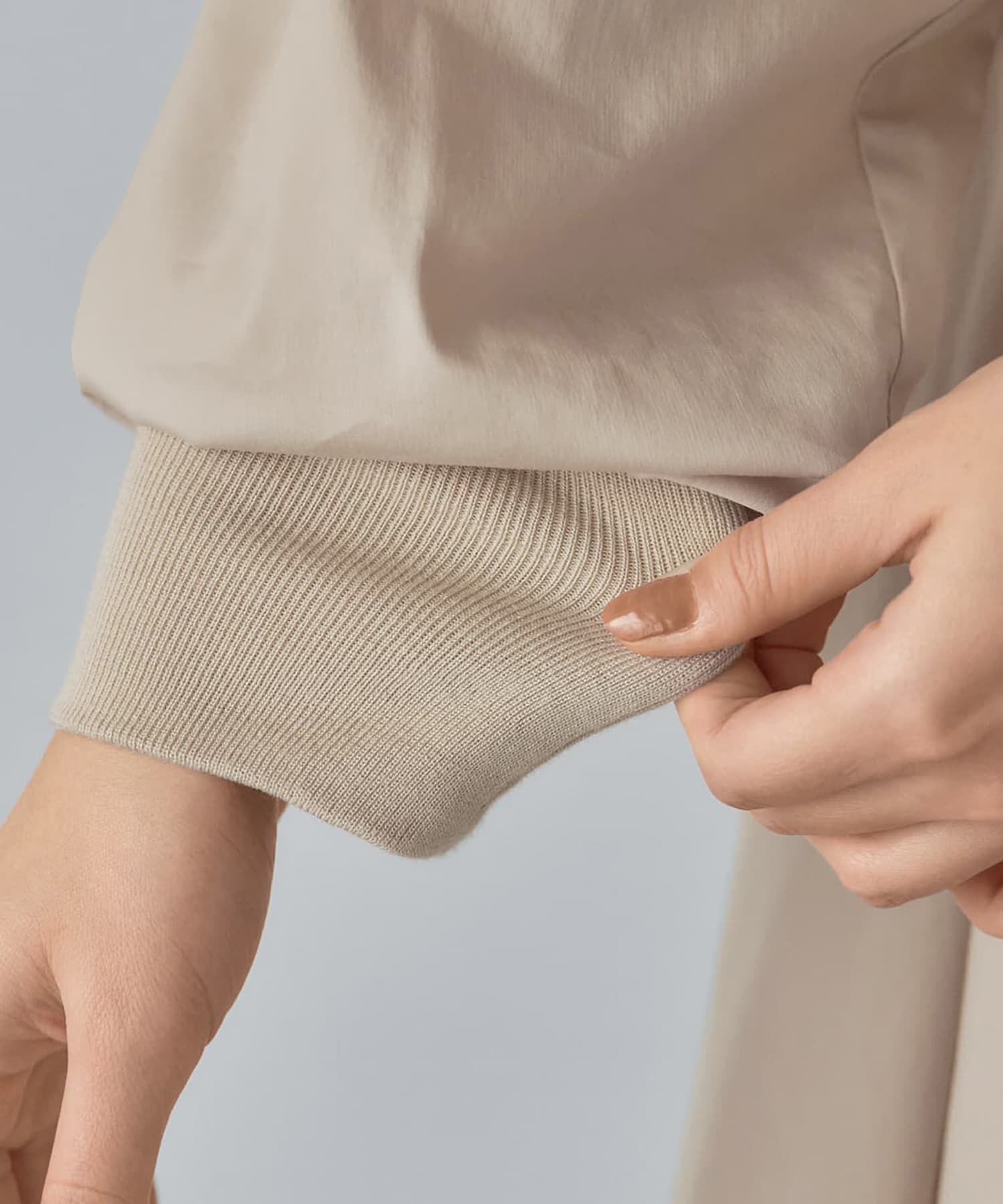 STYLE DELI「【LUXE】リブポイントロングワンピース」|ワンピース|