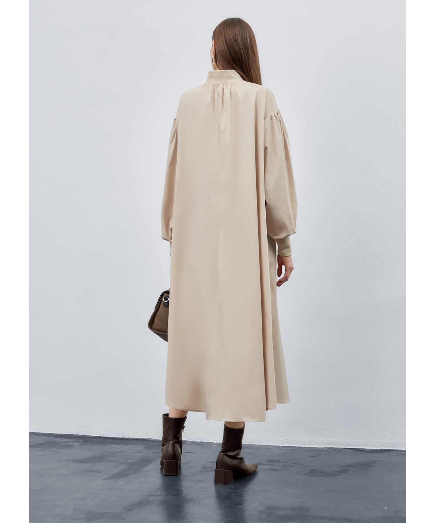 STYLE DELI「【LUXE】リブポイントロングワンピース」|ワンピース|