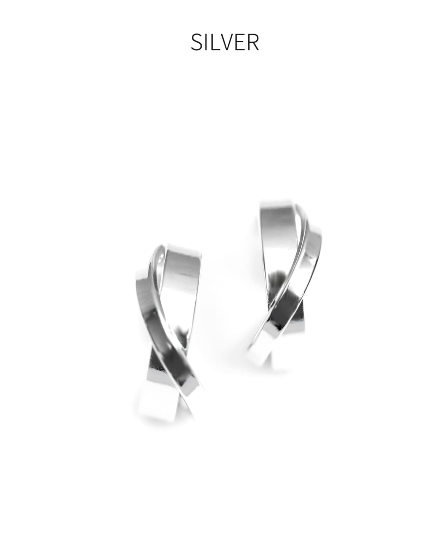 STYLE DELI「スライドダブルフープイヤリング」|イヤリング|