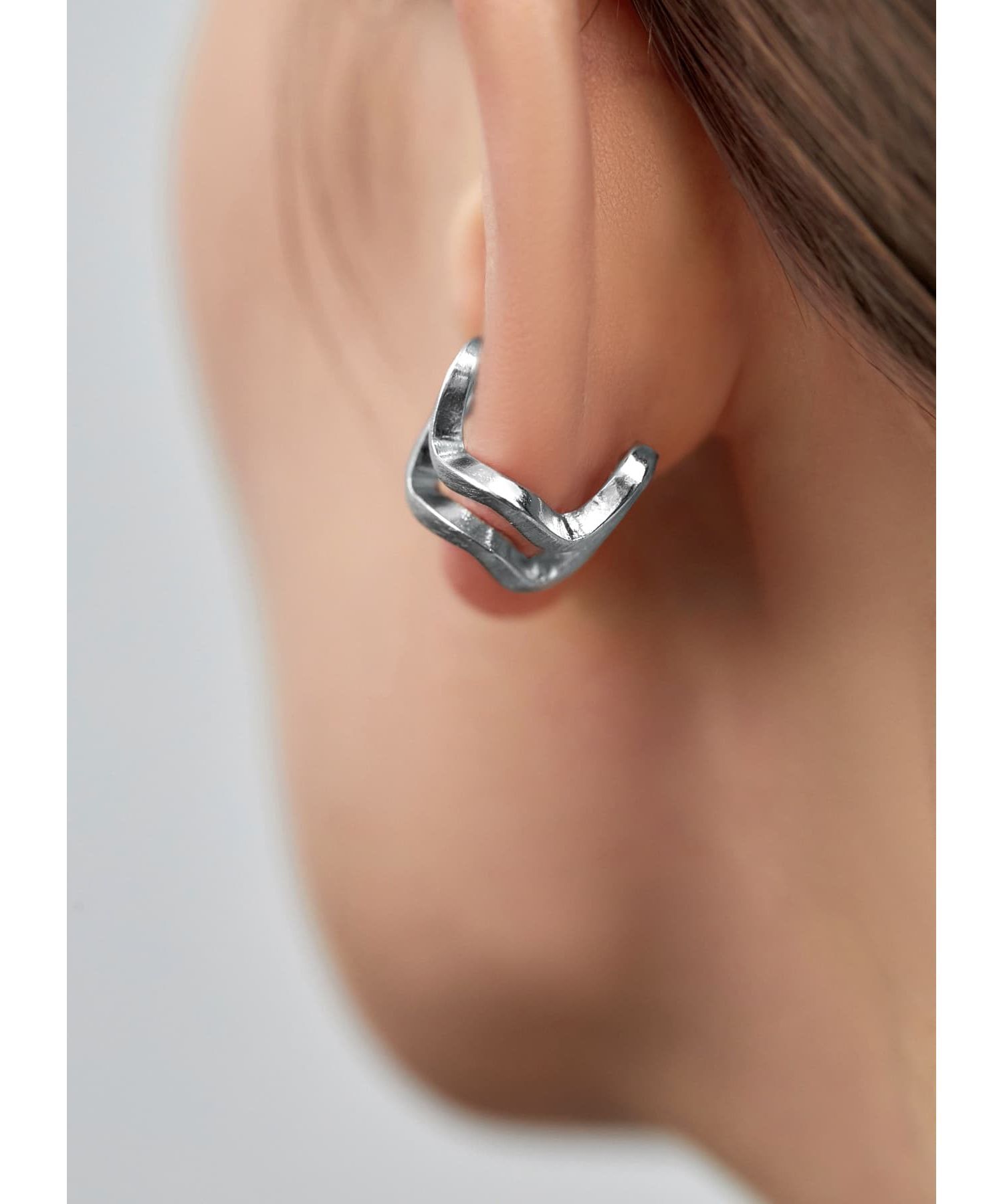 STYLE DELI「イヤーカフ／ダブルウェーブ」|イヤーカフ|