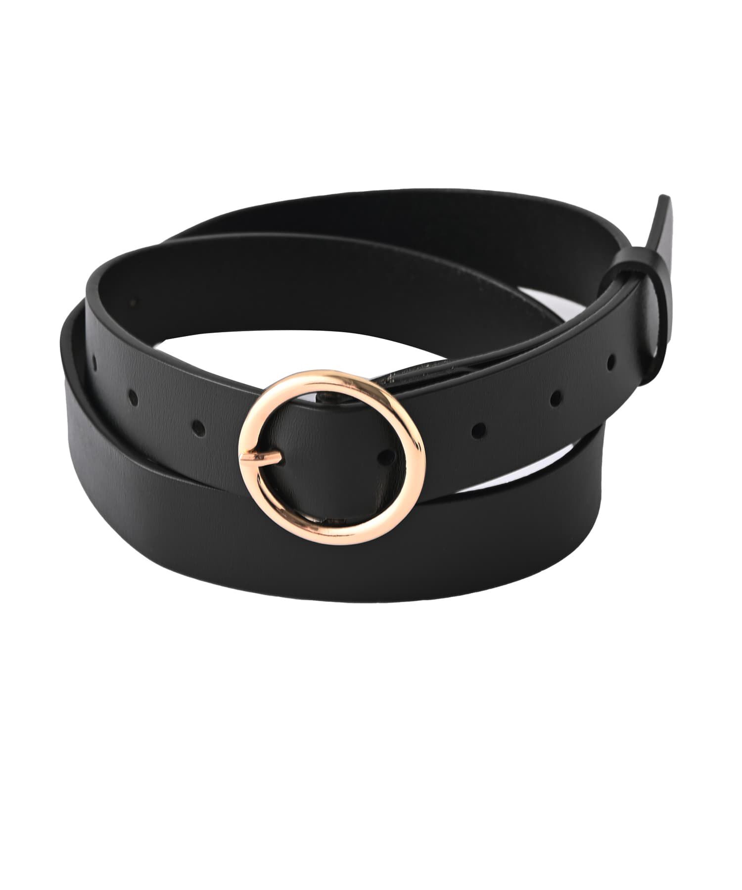 STYLE DELI「【DELI by】サークルバックル本革ベルト」|ベルト|