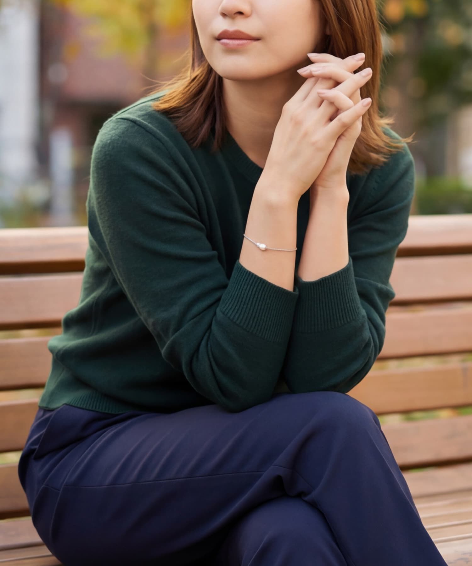 STYLE DELI「【DELI by】淡水パールチェーンブレスレット」|ブレスレット・バングル|