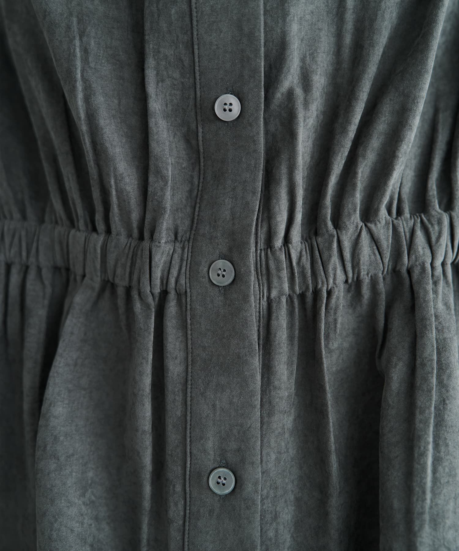 STYLE DELI「【LUXE】ピーチスキンウエストマークギャザーブラウス」|シャツ・ブラウス|