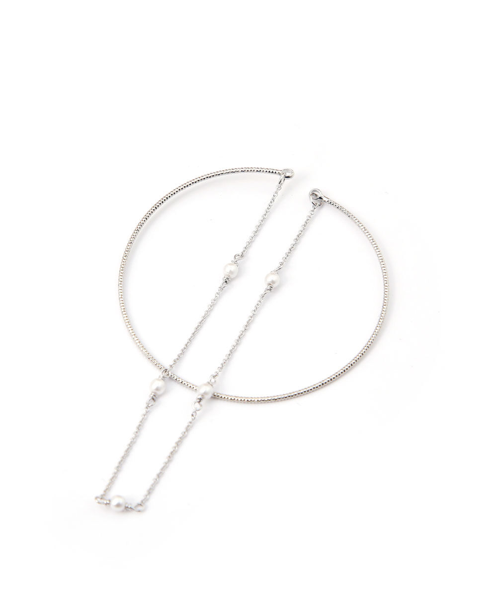 colleca la「細バングルとパール&times;チェーンのブレスレット」|ブレスレット・バングル|