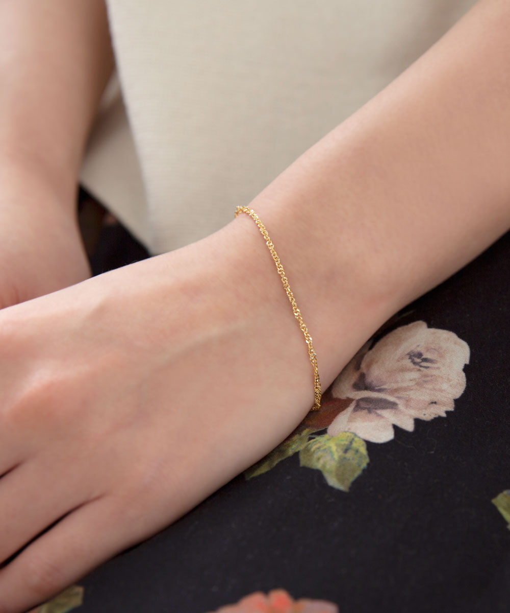 colleca la「サンドチェーンブレスレット」|ブレスレット・バングル|