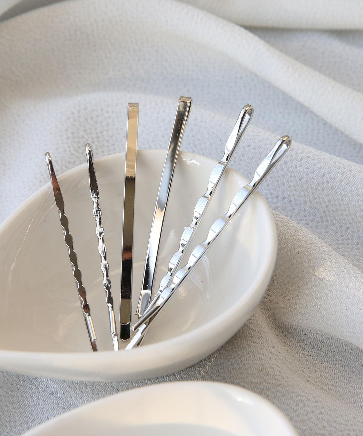 colleca la「メタルヘアピン 6本セット」|その他|シルバー