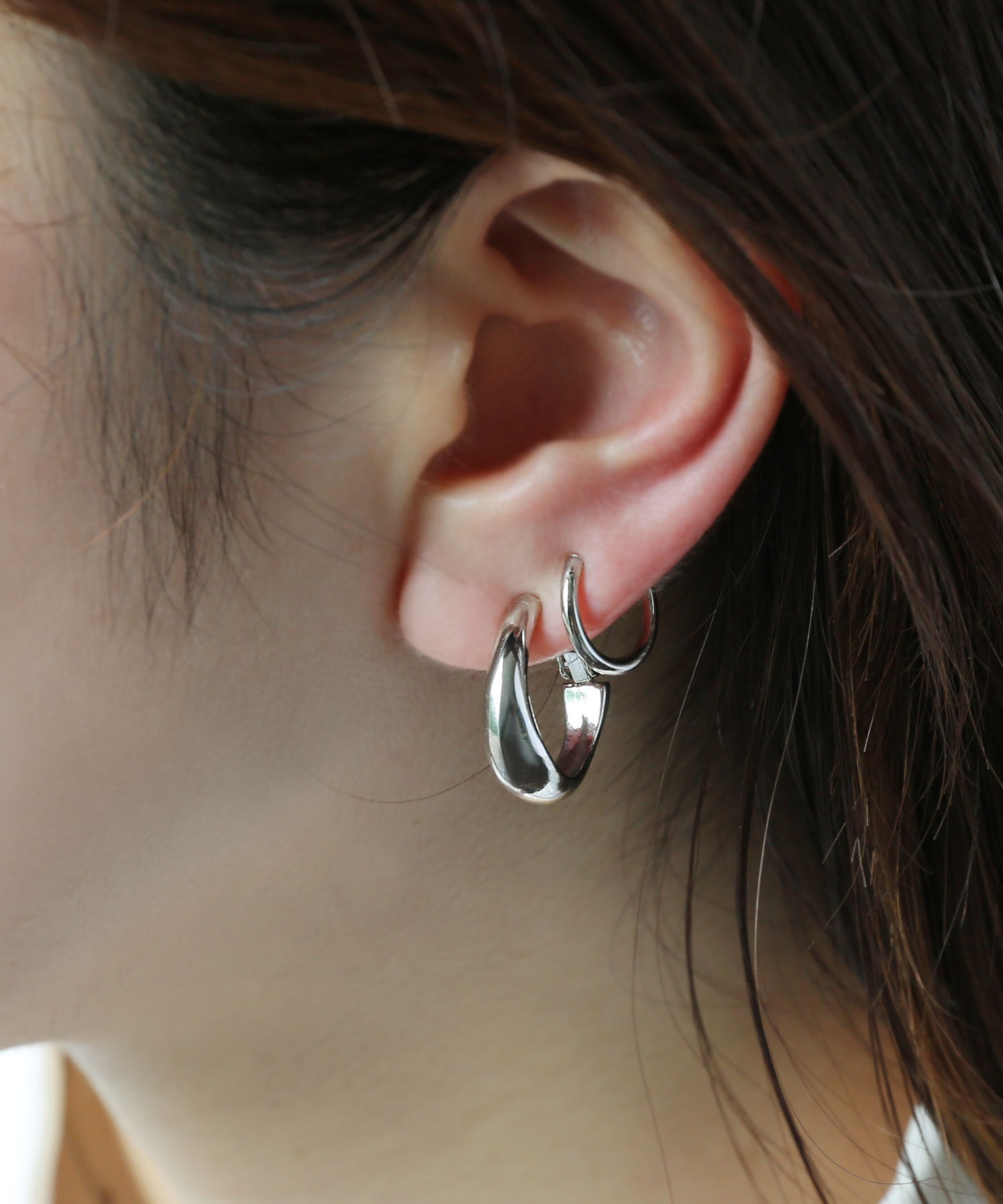 colleca la「ミドルフープセットイヤリング」|イヤリング|