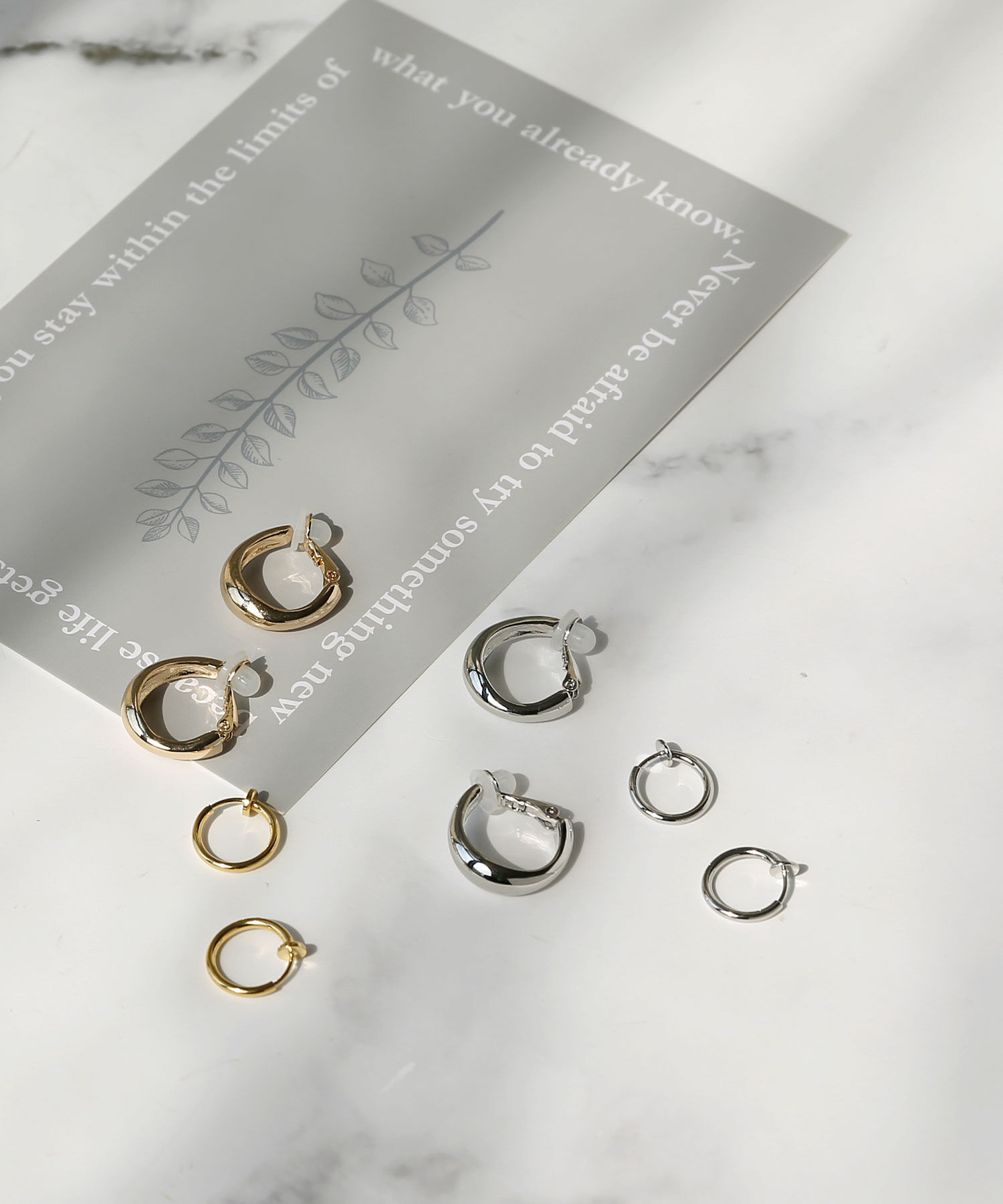 colleca la「ミドルフープセットイヤリング」|イヤリング|