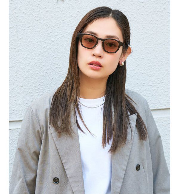  「【WEB限定】 Zoff｜JOURNAL STANDARD relume ウェリントン型 調光サングラス ジャーナルスタンダード」|サングラス|茶系デミ