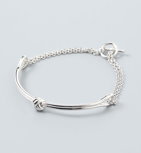 JUPITER「【SV925】ノットバングル/シルバー/ペア」|ブレスレット・バングル|シルバー