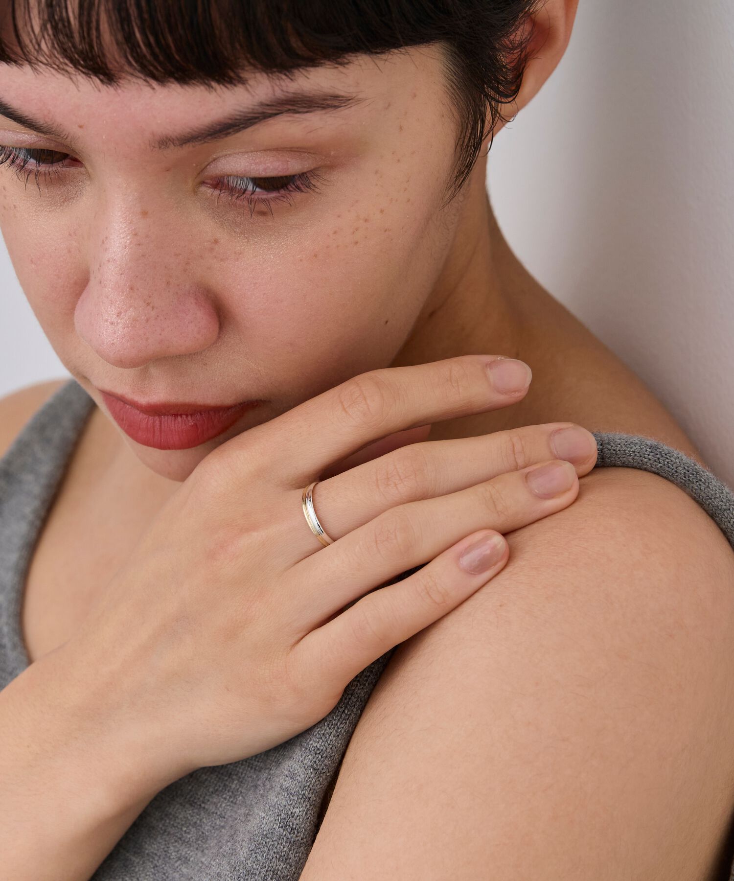 JUPITER「【SV＆K10】コンビカラーリング/11号・13号」|リング|