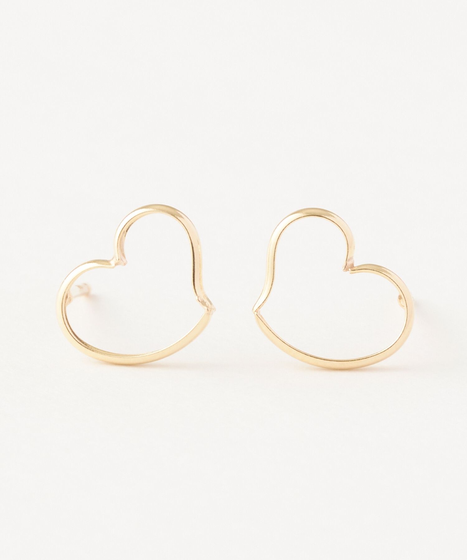 Phoebe「【K10】オープンハートピアス／BOXつき」|ピアス|
