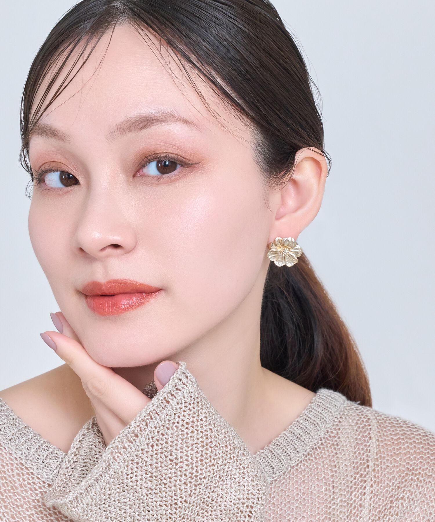 Phoebe「フレグラントフラワーメタルピアス」|ピアス|