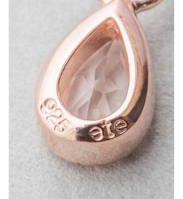 ete「ナチュラルストーン ドロップ イヤリング」|イヤリング|