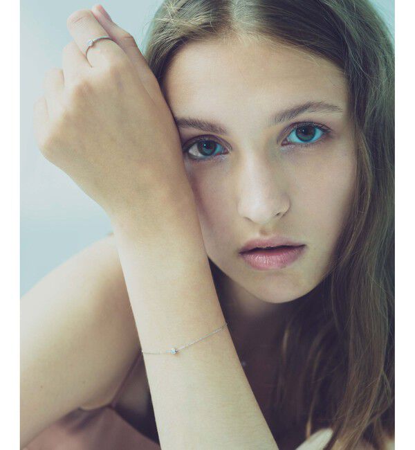 ete「PT900/850 ダイヤモンド 0.1ct ブレスレット「ブライト」」|ブレスレット・バングル|