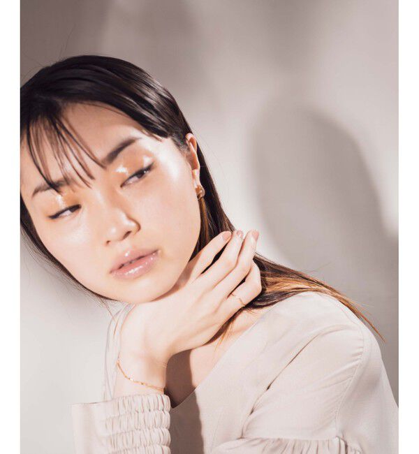 ete「フープイヤリング ペタル」|イヤリング|